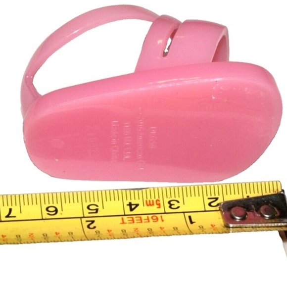 Pink AG DARLING DOTS Replacement Shoe - American Girl Bitty Baby Sandal - Picture 2 of 2